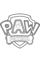 Paw Patrol kleurplaat 33